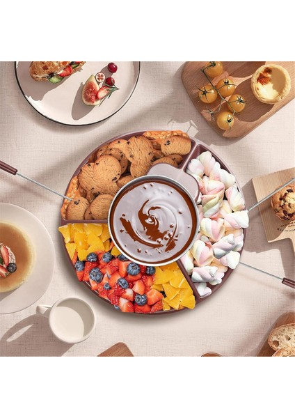 10OZ Mını Elektrikli Çikolata Eritme Potu Çikolata Fondü Çeşmesi Isıtıcı Makinesi Sütlü Çikolatalar Peynir Tereyağı (Ab) (Yurt Dışından) indirimleri