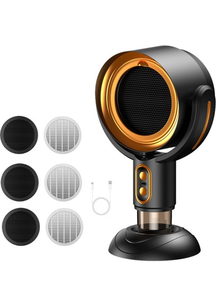 Taşınabilir Davlumbaz Masaüstü Davlumbaz Filtre Pamuklu USB Güç Kaynaklı Taşınabilir Mutfak Davlumbazı Daire A Için (Yurt Dışından)