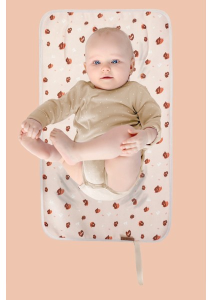 Anne Bebek Bakım Örtüsü Alez Yenidoğan Alt Açma Değiştirme Ada Organizer Pedi Minderi Çift Taraflı