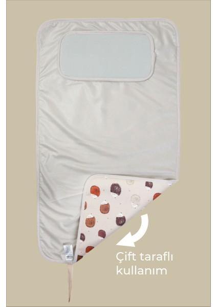 Anne Bebek Bakım Örtüsü Alez Yenidoğan Alt Açma Değiştirme Urcin Organizer Pedi Minderi Çift Taraflı fırsatları