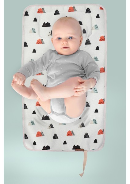 Anne Bebek Bakım Örtüsü Alez Yenidoğan Alt Açma Değiştirme Poyraz Organizer Pedi Minderi ÇiftTaraflı