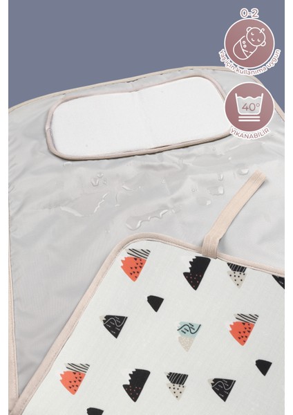 Anne Bebek Bakım Örtüsü Alez Yenidoğan Alt Açma Değiştirme Poyraz Organizer Pedi Minderi ÇiftTaraflı modelleri