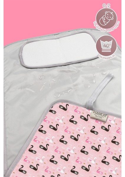 Anne Bebek Bakım Örtüsü Alez Yenidoğan Alt Açma Değiştirme Kugu Organizer Pedi Minderi Çift Taraflı modelleri