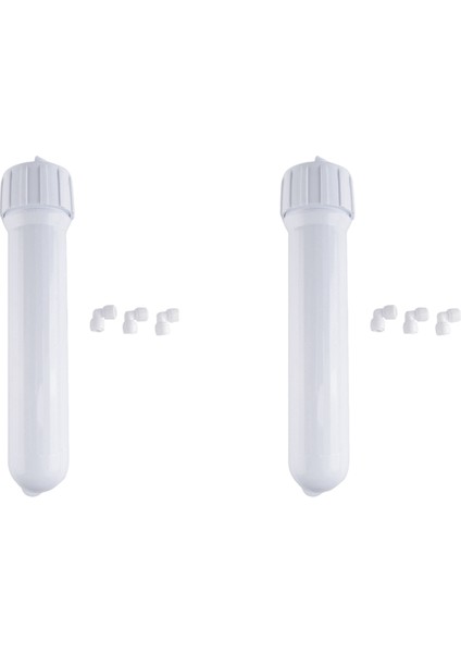 2x 1812/2012 Ters Ozmoz Ro Membran Filtre Muhafazası 1/4 Hızlı Bağlantılar Mutfak Su Arıtma Parçaları (Yurt Dışından)