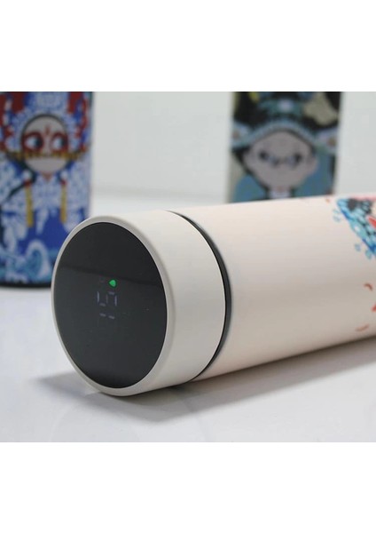 1 Adet Dijital Göstergeli Paslanmaz Çelik Termos fiyatları