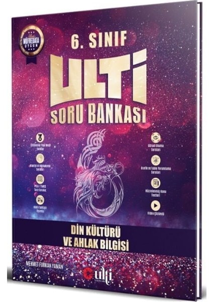 Ulti Yayınları 6. Sınıf Din Kültürü ve Ahlak Bilgisi Ulti Soru Bankası Ulti Yayınları