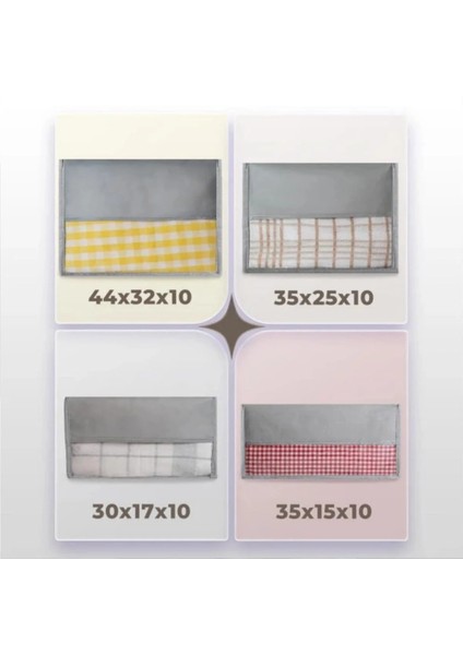 Ev Tekstil Valiz Düzenleyici Bavul Içi Organizer - 4'lü Set modelleri