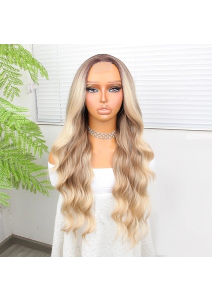 Rus Kumralı Platin ve Balköpüğü Ombreli Işıltılı Dalgalı Tül Peruk fiyatları