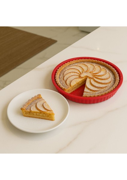 Büyük Tart & Turta Kalıbı-28 Cm- Silikon
