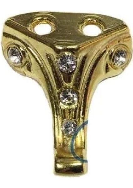 Moda Taşlı Ahşap, Mdf, Sunta Sandık Ayağı, Kutu Ayak 2,5 cm - Sarı