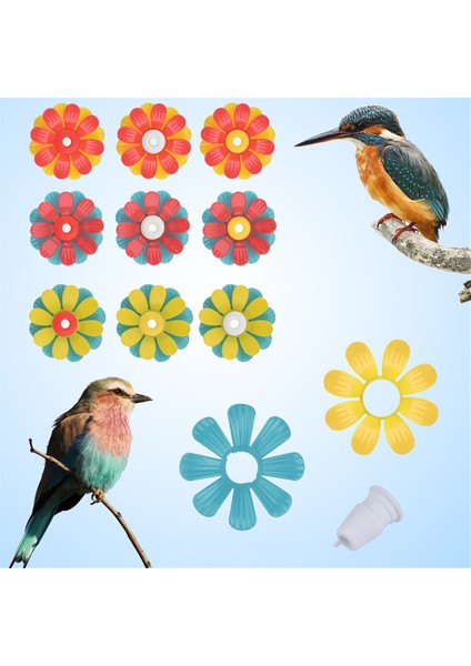 Kuş Besleyici Çiçekler, Kuş Asma Besleme Portları Yedek Parçalar Kuş Besleyici C Için Kuş Besleyici Malzemeleri (Yurt Dışından)