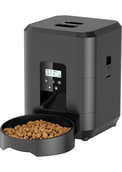 Otomatik Kedi Besleyici 2l Kediler ve Köpekler Için Otomatik Evcil Hayvan Besleyicileri Kuru Gıda Zamanlı Kedi Besleyicileri (Ab) Için Kedi Yiyesi Dispenseri, B (Yurt Dışından) indirimleri