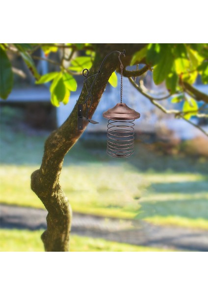 Demir Kuş Besleyici Dış Mekan Asma Besleme Taşınabilir Yabani Kuşlar Yağ Top Tutucu Yem Parkı Bahçe Pet Kuş Tedarik B (Yurt Dışından) indirimleri