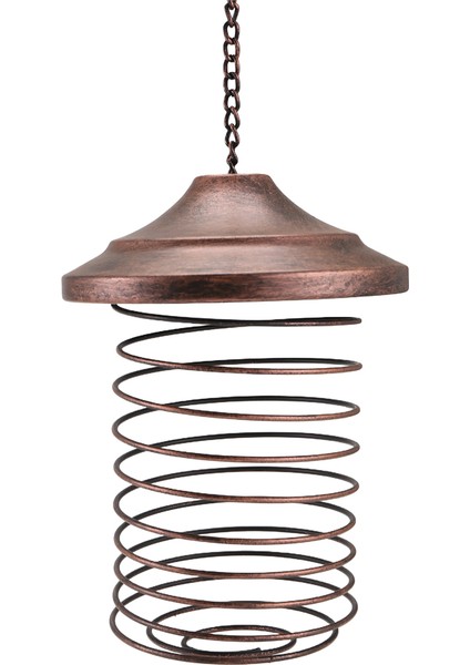 Demir Kuş Besleyici Dış Mekan Asma Besleme Taşınabilir Yabani Kuşlar Yağ Top Tutucu Yem Parkı Bahçe Pet Kuş Tedarik (Yurt Dışından) modelleri