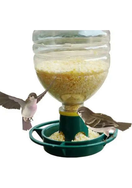 Açık Kuş Besleyici Otomatik Asma Plastik Yem Kabası Papağıcı Güvercin Pet Kapalı Şişe Ağız Docking 2 Pcs (Yurt Dışından) modelleri