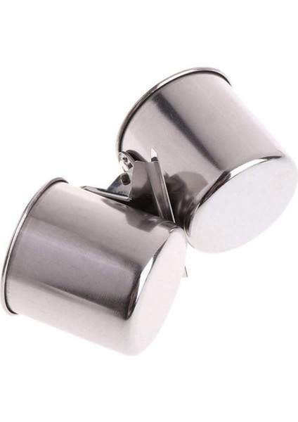 Paslanmaz Çelik Kuşlar Papağan Besleyici Yuvarlak Kuş Evcil Hayvan Maması Su Besleme Kasesi L (Yurt Dışından) fiyatları