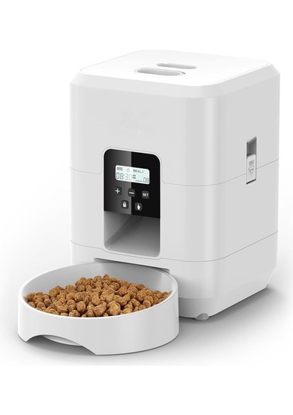 Otomatik Kedi Besleyici 2l Kediler ve Köpekler Için Otomatik Evcil Hayvan Besleyicileri Kuru Gıda Zamanlı Kedi Besleyicileri (Ab) Için Kedi Yiyesi Dağıtıcı, A (Yurt Dışından) modelleri