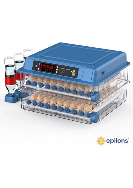 120 Yumurta Kapasiteli Tam Otomatik Kuluçka Makinesi - Civciv, Kaz, Hindi ve Ördek Yetiştiriciliği EPO-W120 Yedek Motorlu fiyatları