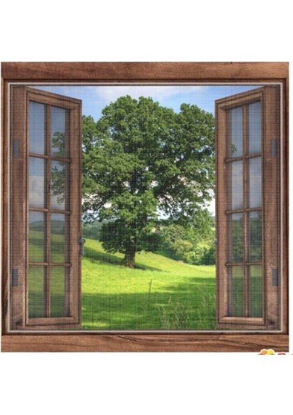 Yapışkanlı Çift Kanat Sineklik