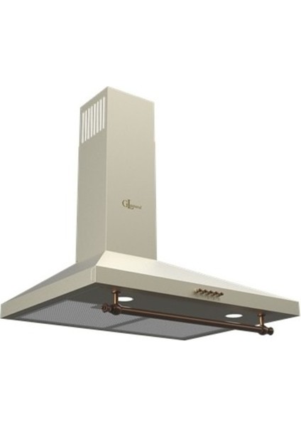 Gld 022RK Rustıc 60 cm Krem Rustik Davlumbaz modelleri