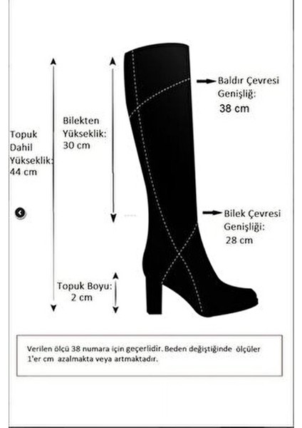 Siyah Kadın Çizme Süet 39 Numara E726203402 indirimleri