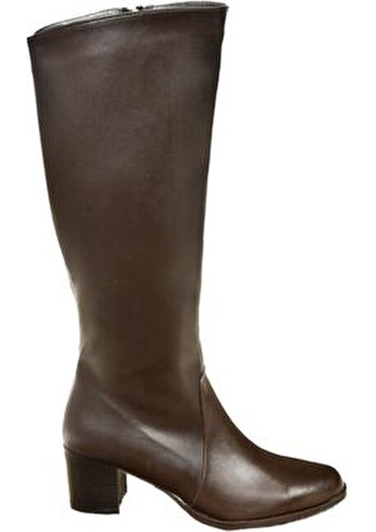 Kahverengi Kadın Çizme 5 cm A654252709