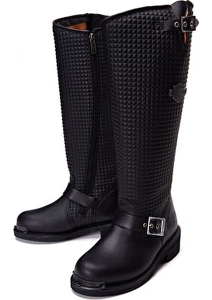 LACONIA/HI/646 Kadın Çizme Deri Malzeme 40 Numara