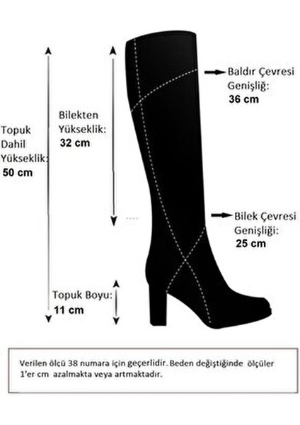 Bej Süet İnce Topuklu Sivri Burun Kadın Çizme N372530102