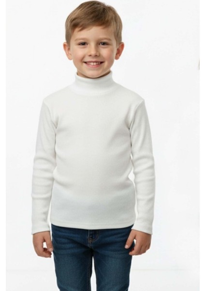 Kız Erkek Kaşkorse Boğazlı Beyaz Badi Çocuk 1-12 Yaş fiyatları