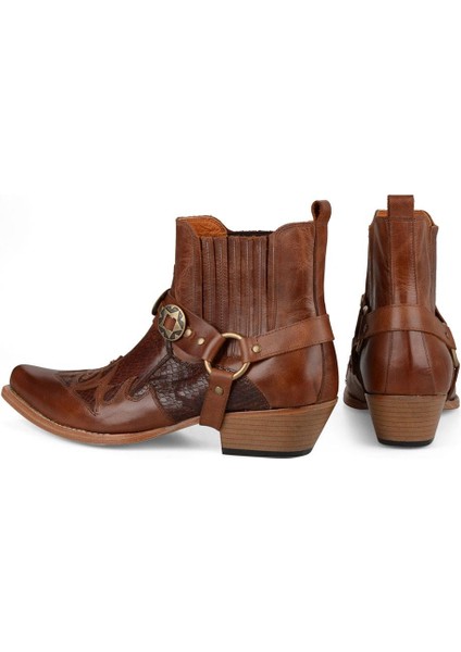 Taba Western Erkek Kovboy Botu fırsatları