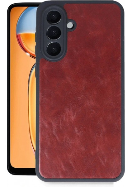 Samsung Galaxy A36 Kılıf Aras Deri Kapak - Bordo