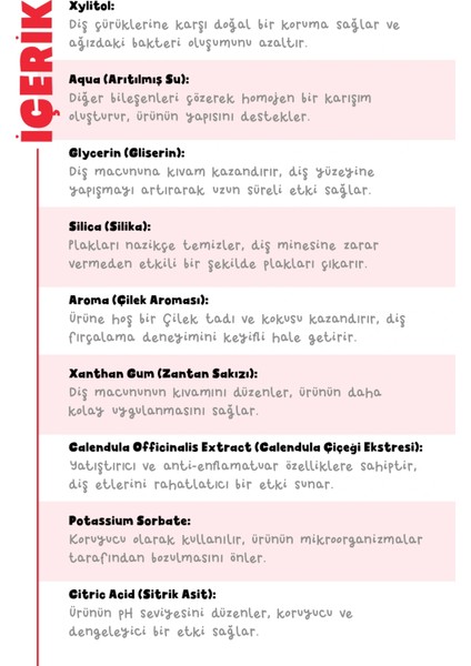 Çilek Doğal Macun 3'lü Set 50 gr fırsatları