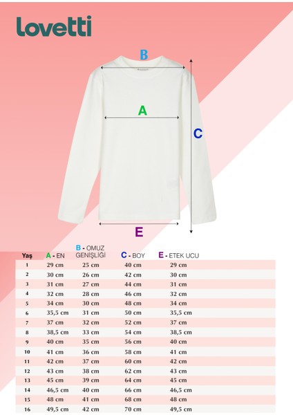 Açık Turkuaz Basic Unisex Çocuk Kışlık Sıfır Yaka Uzun Kollu Tişört indirimleri