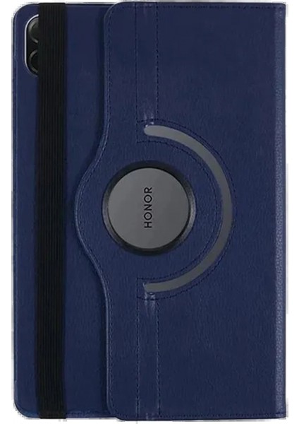 Huawei Honor Pad X8A Kılıf 360 Tablet Deri Kılıf - Lacivert