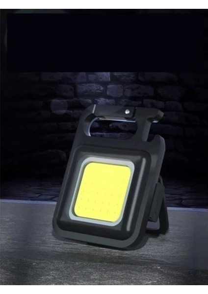 Mini 30 Ledli Mıknatıslı Anahtarlık Flash Kamp Lambası Askılı Kapak Açacaklı Şarjlı Fener modelleri