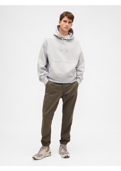 Erkek Haki GapFlex Slim Jogger Pantolon