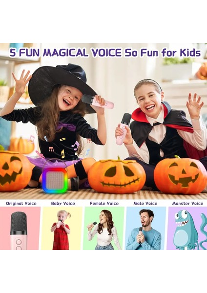 Mikrofonlu Taşınabilir Kareoke Hoparlör Ses Topu 10w Yüksek Ses Kapasitesi Uzun Şarj Süresi