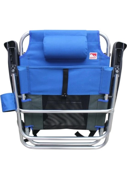 BEACH STAR LİGHT PLAJ ŞEZLONG SANDALYE MAVİ