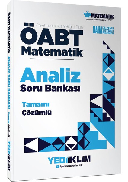 2026 Meb Ags Öabt Matematik Analiz-Cebir-Olasılık-Geometri-Diferansiyel Denklem Çözümlü Soru Bankası fiyatları