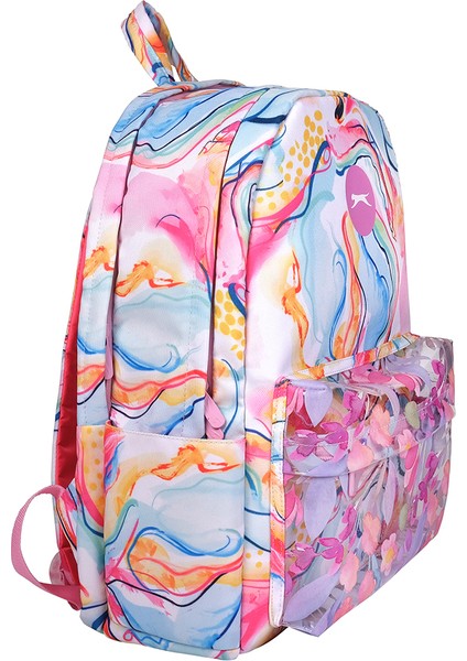 Pvc Detaylı Flowers Sırt Çantası fiyatları