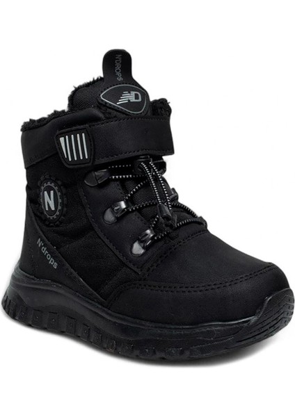 Ndr Kürklü Kaymaz Siyah Suya Dayanıklı Erkek Çocuk Bot fırsatları