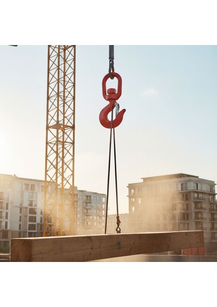 Fırdöndü Kuşgöz 3 Tonluk Çelik Dönel Kanca Vinç Halat Taşıma Bağlantı Ekipmanı Dayanıklı Model fırsatları