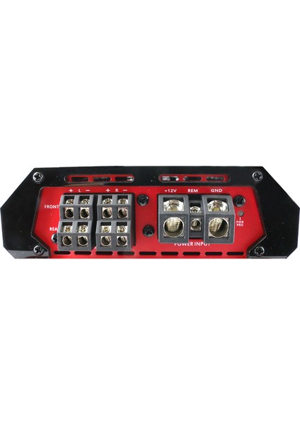 RS-Q60.4 4 Kanal Amplifikatör Kırmızı indirimleri