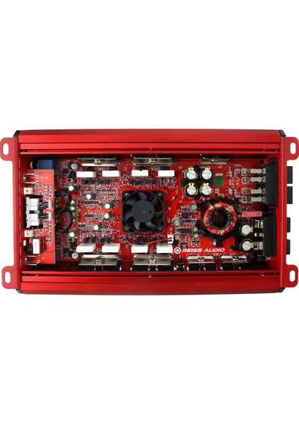RS-Q60.4 4 Kanal Amplifikatör Kırmızı