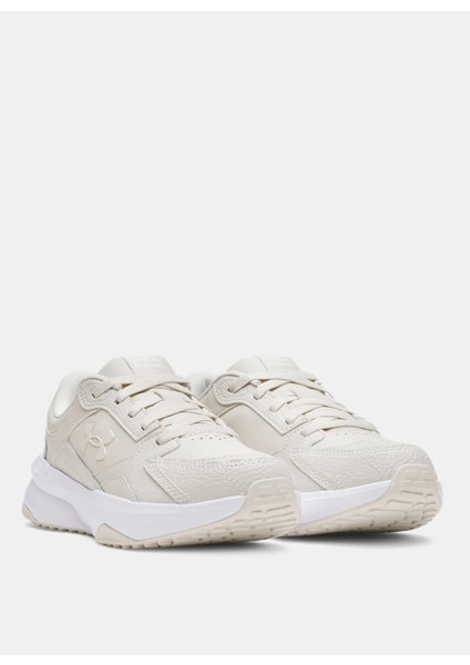 3028569-110-UA W Edge Lthr Beyaz Kadın Lifestyle Ayakkabı fırsatları