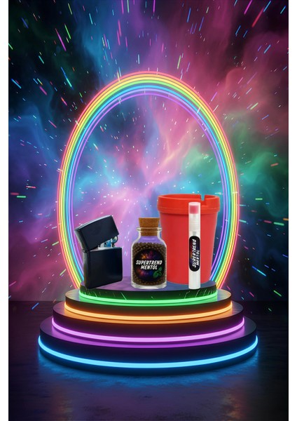 Mntl Topu 1000 Adet Böğürtlen Mntl 1 Adet Apliaktör, Zippo Çakmak ve Küllük Hediye