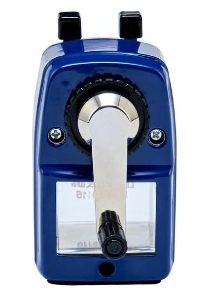 Masa Tipi Metal Kollu Büyük Lacivert Kalemtraş 6732