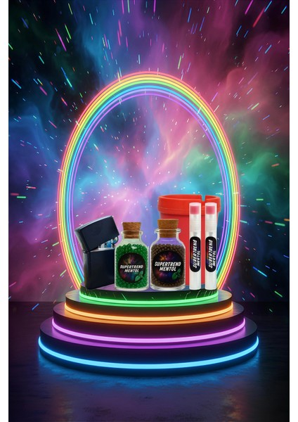 Mntl Topu 2000 Adet Yeşil ve Böğürtlen Mntl 1 Adet Apliaktör, Zippo Çakmak Hediye