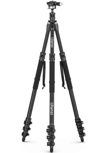 TT35 Carbon Fiber Yürüyüş Çubuğu Tripod Seti