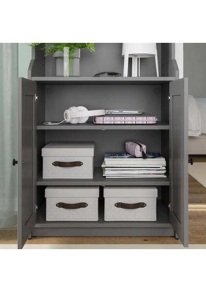 Bladdrare Kapaklı Kutu Gri 25 x 35 x 15 Cm fırsatları